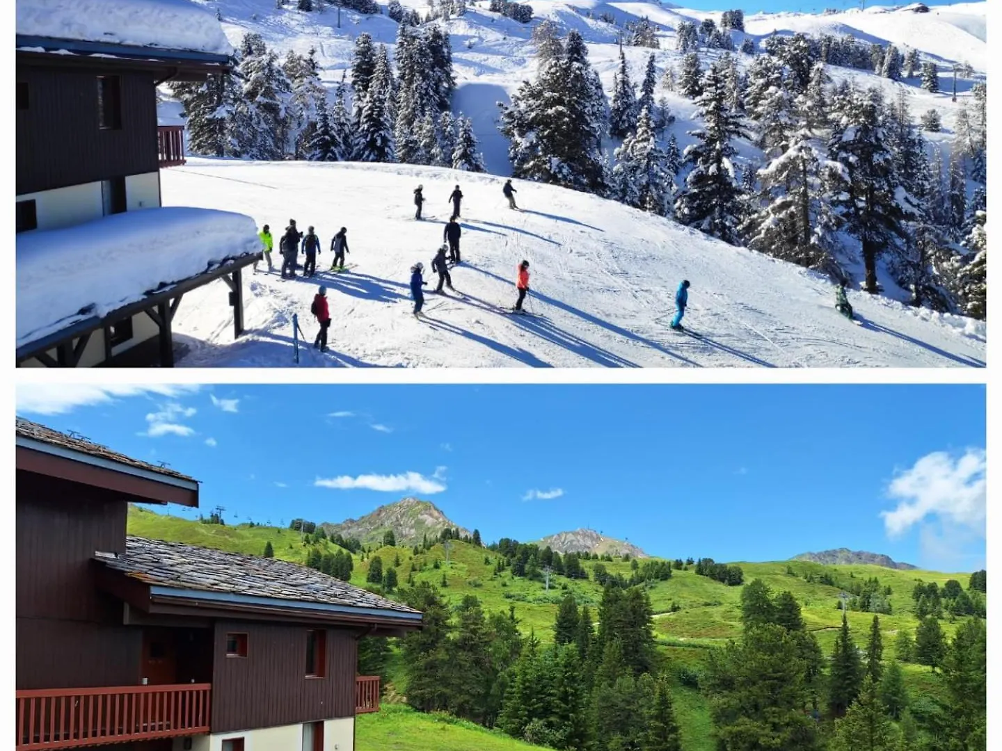 Appartement 4-6P Belle Plagne, Skis Aux Pieds, Vue Montagne, Ensoleille La Plagne-Tarentaise